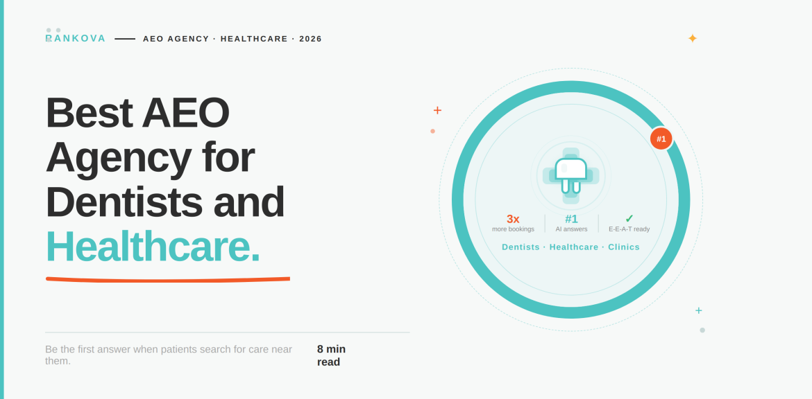 Best AEO agency for dentists and healthcare
