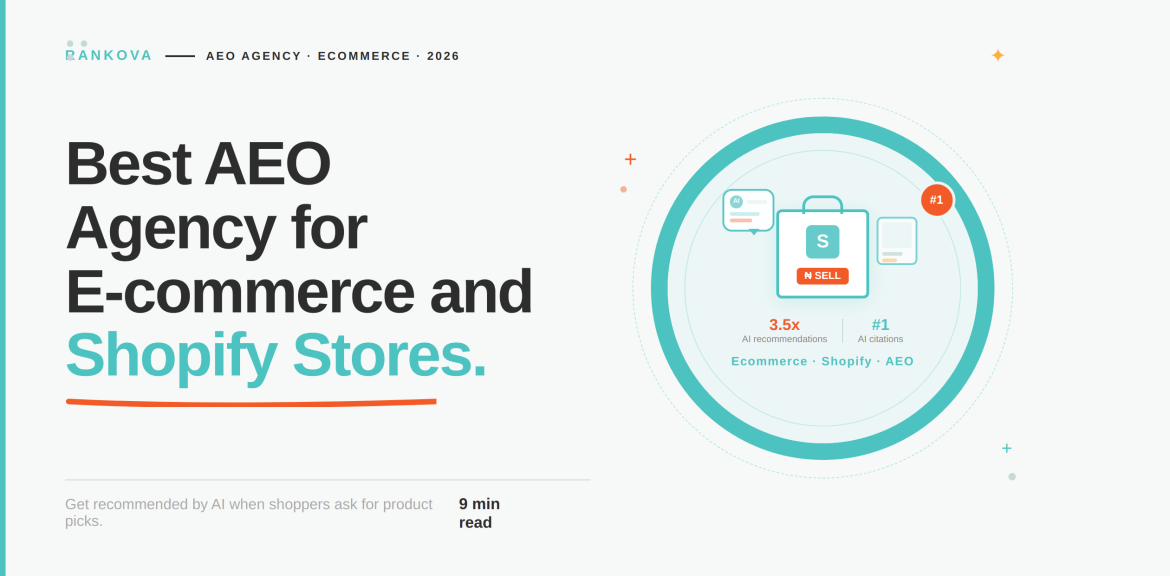 best AEO agency for e-commerce and Shopify stores