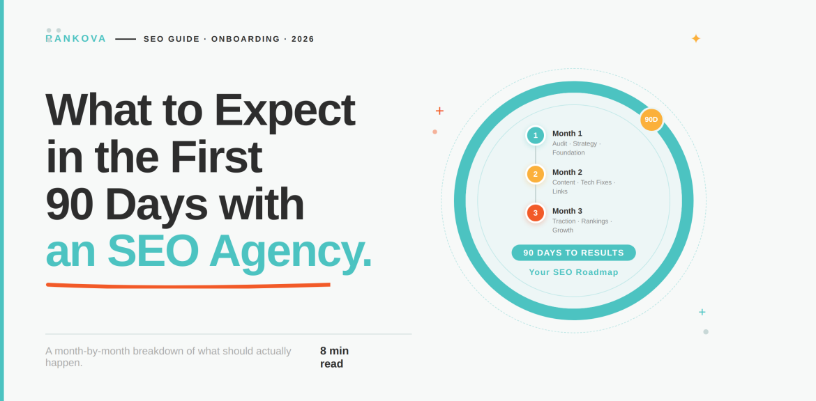 first 90 days with an SEO agency